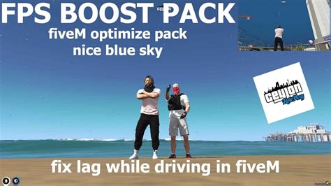 FiveM Best FPS Boost Graphics Pack For LowEnd PC OPTIMIZED 100 FPS