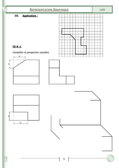 Perspective Cavalière Résumé De Cours Et Exercices Alloschool