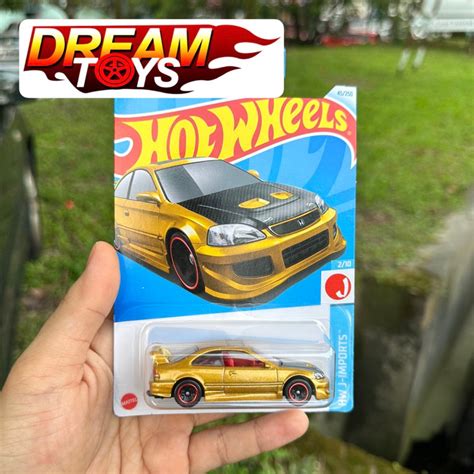 Jual Hotwheels Honda Civic Si Gold Shopee Indonesia