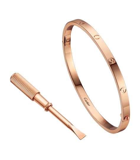 Cartier Small Rose Gold Love Bracelet Harrods Uk