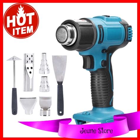 Cordless Handheld Hot Air Machine Lithium Rechargeable Heating Equipment Temperatures Adjustable
