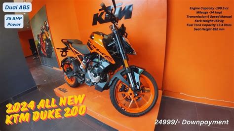 Ktm 200 Duke 6 Speed Manual 2024 All New 💥new Color👍new Features👌on