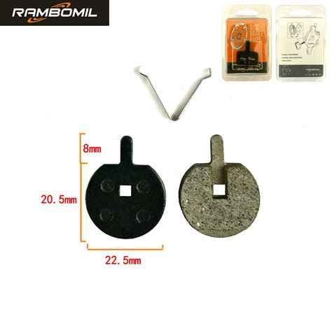 Дискові гальмівні колодки напівметалл для велосипедів, самокатів Duoder ...