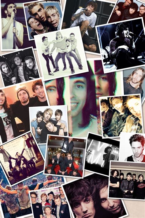 Collage of some of my favorite bands!