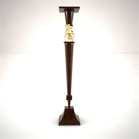 Christopher Guy Nugget Candlestick Pedestal 3d Model 29 Obj Max