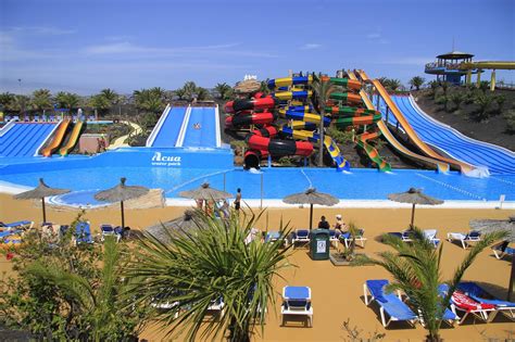 Acua Water Park In Corralejo Fuerteventura Water Park Fuerteventura