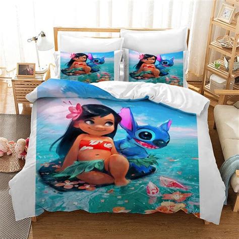 Realistic Lilo And Stitch Bedding | Stitch Merch