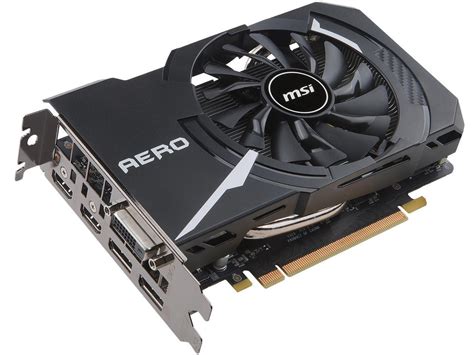 MSI GeForce GTX 1060 DirectX 12 GTX 1060 AERO ITX 6G OC 6GB 192-Bit ...