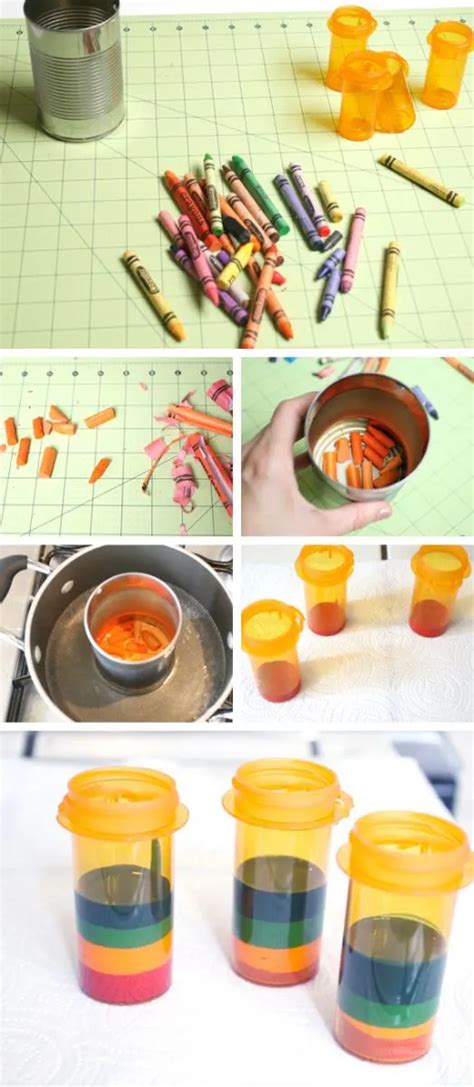 Ways To Reuse Empty Pill Bottles Crafts Ideas And More Feltmagnet