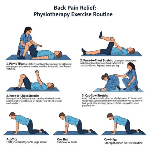 pain exercises illustration