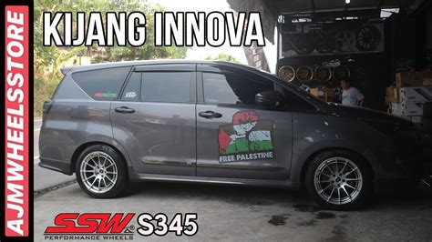 Modifikasi Kijang Innova Velg Ssw S Ajmwheelsstore Youtube