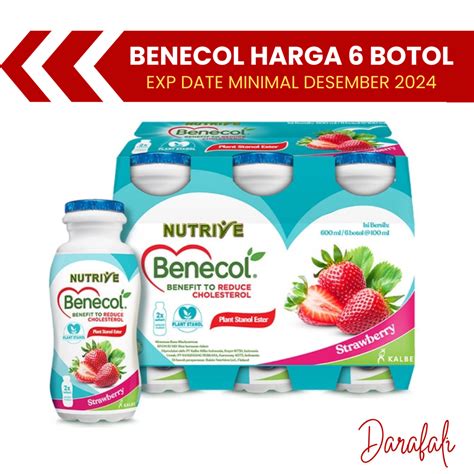 Jual Benecol Botol X Ml Original Lychee Yogurt Strawberry Shopee