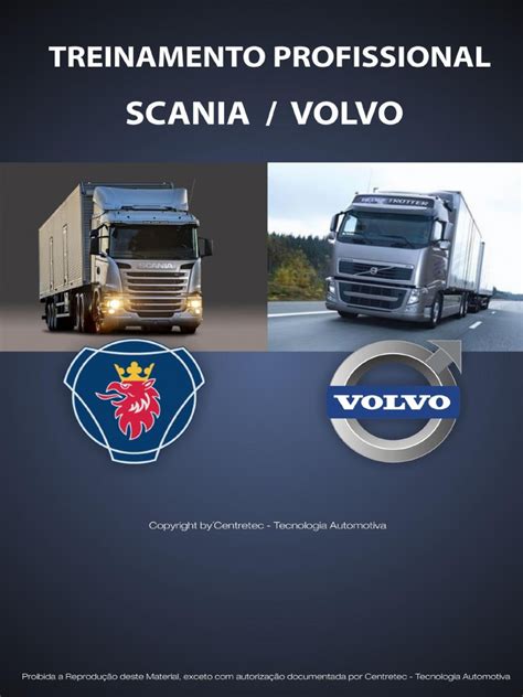 Mecanica Guara Scania E Volvo Oficina De Caminhões - Treinamento Volvo FH12 Scania | PDF | Motores | Engenharia Mecânica