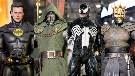 New Hot Toys Action Figures Batman Deadpool Venom Much More On Display Youtube