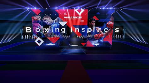 AIBA World Boxing Championship 2021 On Behance World Boxing Behance