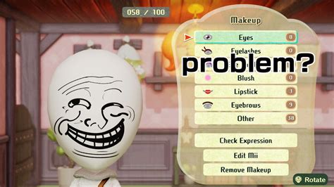 Trollface Miitopia Mii Maker Know Your Meme