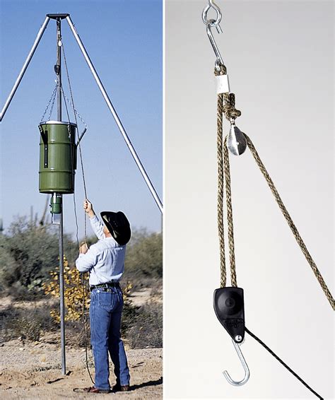 Hang Em High Hoist Max Load 250 Lbs Rope Ratchet