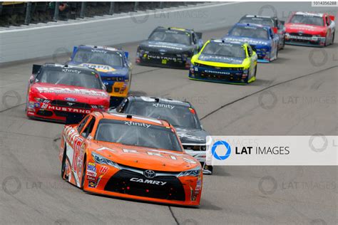 16 17 May 2015 Newton Iowa Usa Daniel Suarez Arris Toyota Camry