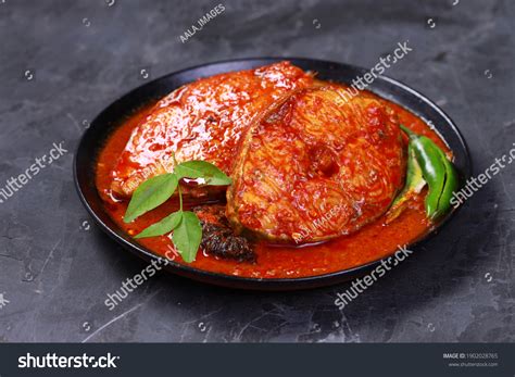 Seer Fish Curry Traditional Indian Fish Stock Photo (Edit Now) 1902028765