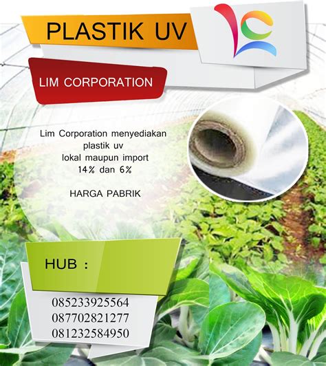 Produk Jual Plastik Uv Ultra Violet