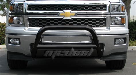 Premium Black Bull Bumper Bar Fits 14 15 Chevy Silveradogmc Sierra