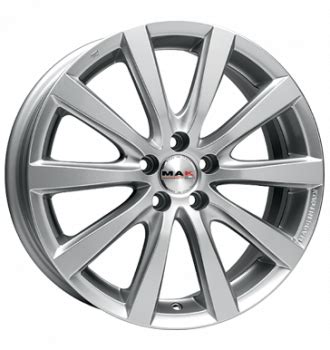 MAK Iguan 7x17 ET50 5x114 3 76 Hyper Silver Bestofwheels