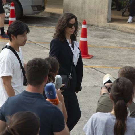 Silvia Bronchalo Llegando A La Segunda Sesi N Del Juicio A Daniel