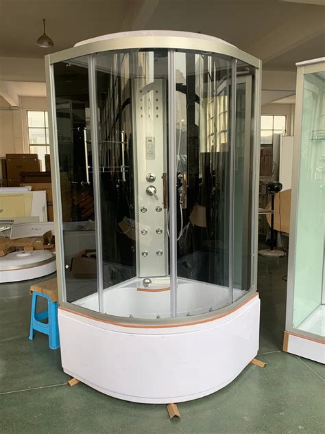 New Design Bathroom Steam 10mm Tempered Glass Sauna Bath Shower Room