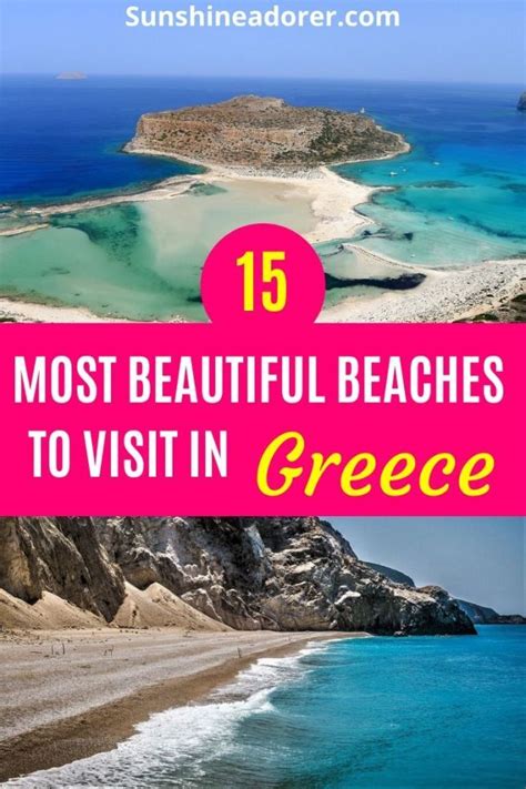 15 Most Beautiful Beaches In Greece You Need To Visit Sunshine Adorer Most Beautiful Beaches