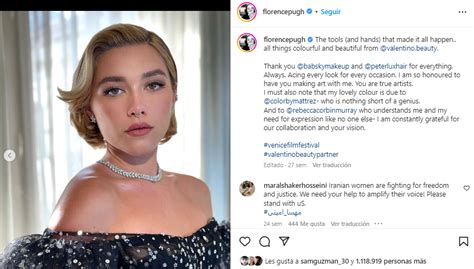 Labios nude así los prefiere Florence Pugh Revista KENA México
