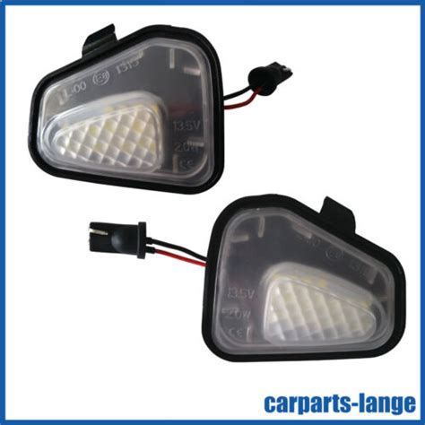 Led Set F R Vw Eos Passat Scirocco Umfeldbeleuchtung Spiegel