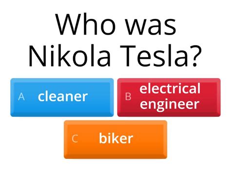 Nikola Tesla Quiz