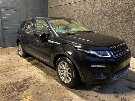 Landrover Range Rover Evoque 2 0 D 150 16V Épave 2018 Noir