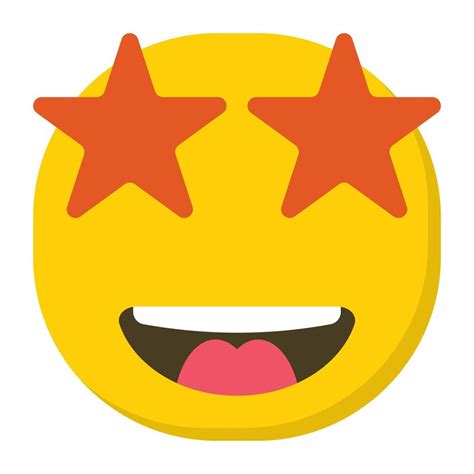 Excited Face Emoji Drawing