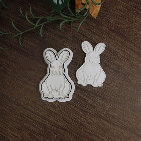 Rabbit Cookie Cutter Easter Rabbit Cookie Cutter Funny Rabbit Cookie