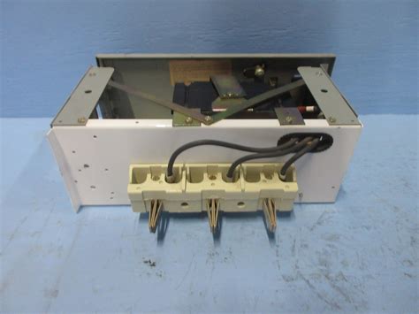 General Electric Ge 8000 50 Amp Breaker Type 6 Mcc Feeder Bucket 50a