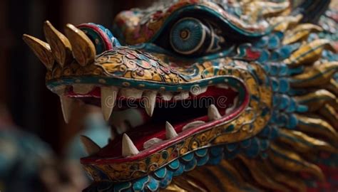 Ancient Dragon Sculpture, Symbol of Spirituality and Chinese Culture ...