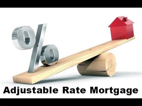 What Is An Adjustable Rate Mortgages Arm Youtube