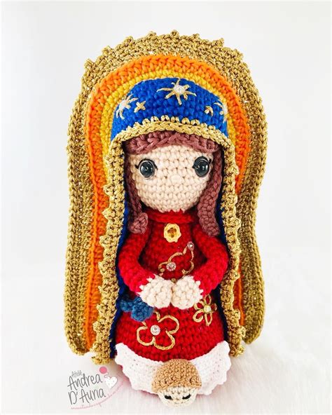 Nossa Senhora De Guadalupe Amigurumi No Elo Ateli Andrea Dauria