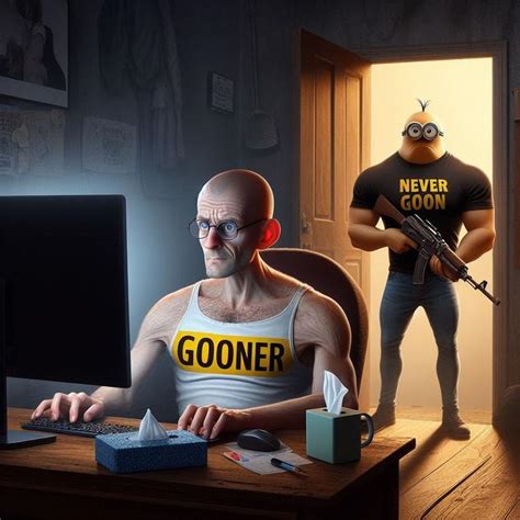 Never Goon Minion Finds A Gooner Never Goon Minions Know Your Meme