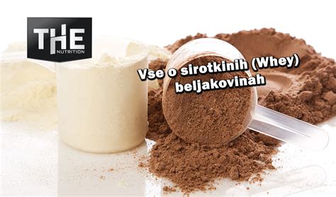 Whey proteini - vse informacije na enem mestu | THE Nutrition®
