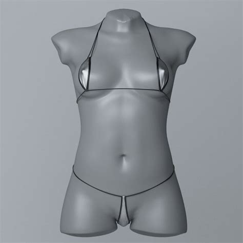 Erotic Hd Bikini D Model Fbx Max Obj Free D