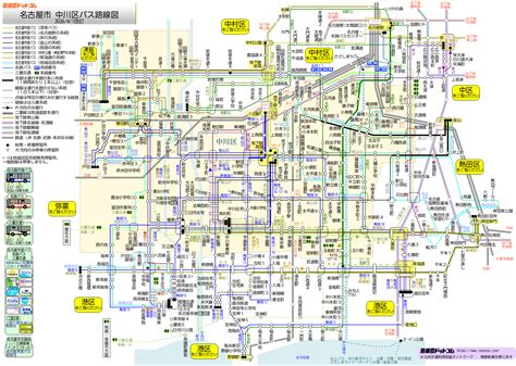 路線図ドットコム／名古屋市／中川区バス路線図