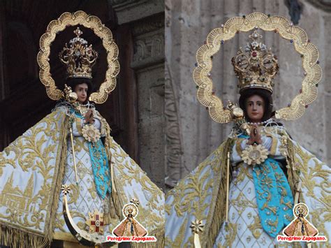 Peregrinozapopano Asi Lucio La Virgen De Zapopan Al Salir Al Atrio De