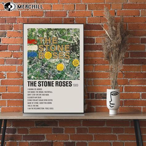 The Stone Roses Album Cover Poster The Stone Roses Rock Band - Happy Place for Music Lovers