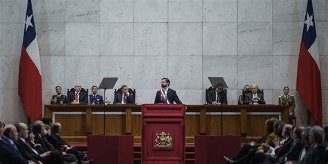 Presidente De La Rep Blica Gabriel Boric Font Rinde Cuenta P Blica Ante