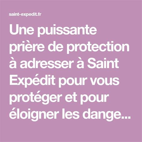 Une Puissante Pri Re De Protection Adresser Saint Exp Dit Pour Vous