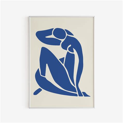 Henri Matisse Blauer Akt Ii Nu Blue Poster Matisse Etsy De