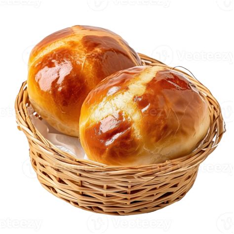 Hot Cross Buns In Basket Png