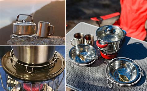 Amazon Stainless Steel Trivet Home Kitchen Hot Plate Holder Heat Resistant Round Pads For